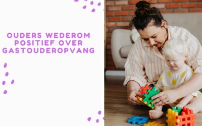 Ouders wederom positief over gastouderopvang