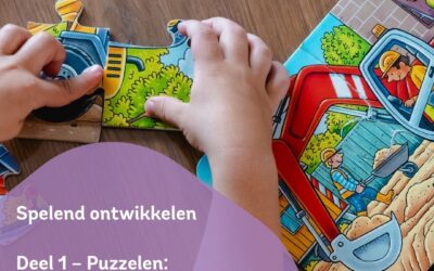 Spelend ontwikkelen deel 1: Puzzelen. Oefenen met denken, kijken en door